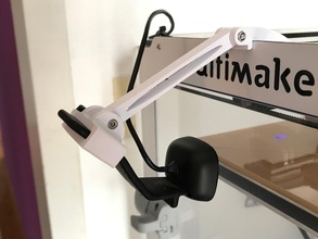 ultimaker 2 kamera monte pinshape 3d tasarım 3d print model - Mito3D