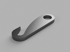 hook pinshape 3d-design 3d print model - Mito3D