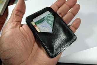 toucan wallet jr pinshape holders cards money clip bills 3d print model - Mito3D
