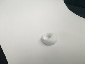 minimo cool anello donna pinshape disegno 3d 3d print model - Mito3D