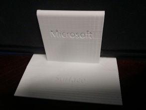 surface pro 1 stand pinshape Diseño 3d 3d print model - Mito3D