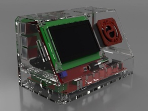 armadio mks gn 1 4 raspberry pi combo pinshape 3d printer custodia riparazione stampante 3 disegno 3d print model - Mito3D