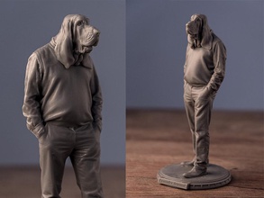 lysander atwood portre pinshape heykel sanat yarışma oyun tasarım 3d print model - Mito3D