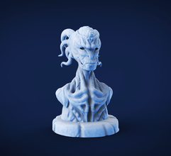 demon sculpture pinshape miniature toy creature character demon