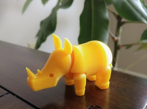 rhino pinshape 3d design 3d print model - Mito3D