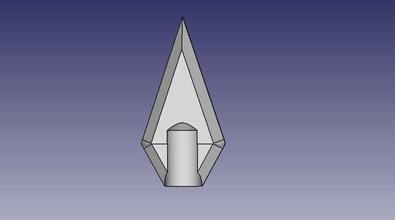 arrow head v2 pinshape 3d-design 3d print model - Mito3D