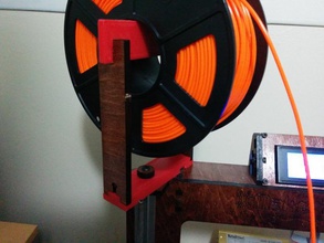 makerfarm prusa i3v spool titular extensão pinshape filamento 3d print model - Mito3D