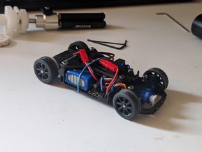 openz v3b châssis 1 28 rc pinshape hobbie jouet amusant scalemodel 3d print model - Mito3D