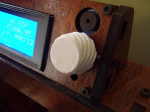 makerfarm prusa i3v botão pinshape knob 3d print model - Mito3D