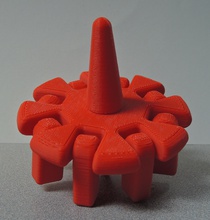 spinning brazos articulados pinshape articulación 3d print model - Mito3D