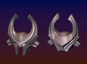 heimdall casque pinshape bijoux marvel dieu mythologique caractère l'armure armure ragnarok thor 3d print model - Mito3D