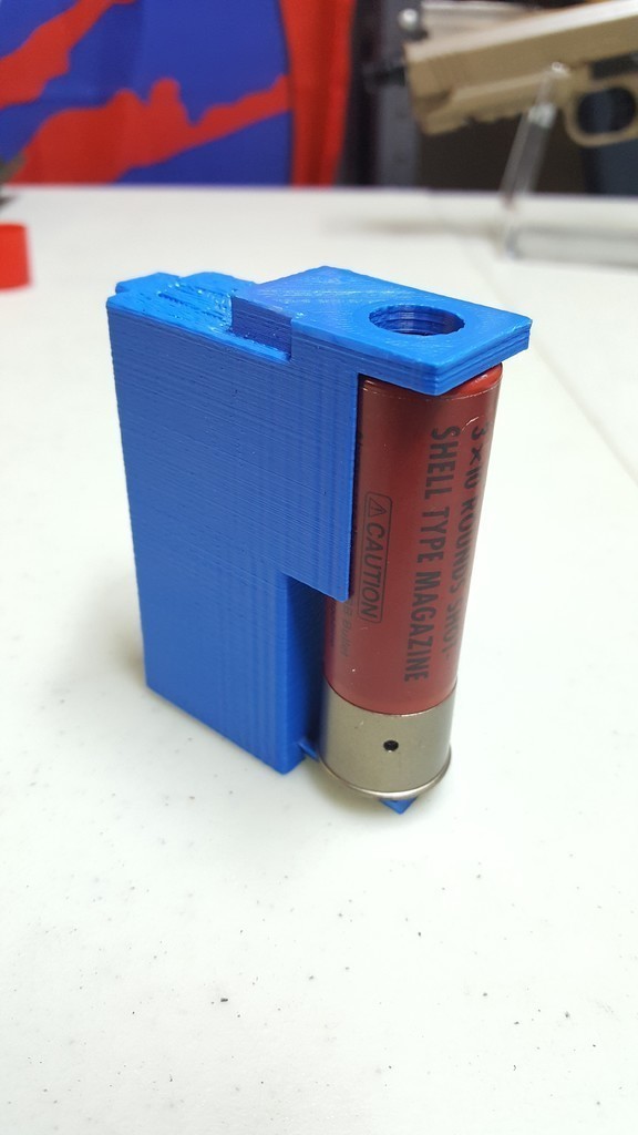 odin airsoft bb loader adattatore 30 shotgun shells pinshape disegno 3d 3D print model - Mito3D
