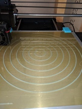 bullseye bed level check pinshape 3d-design 3d print model - Mito3D