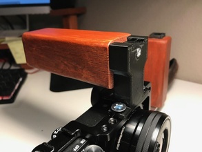 sony a6000 a6300 a6500 caméra poignée transport pinshape Conception 3d 3d print model - Mito3D