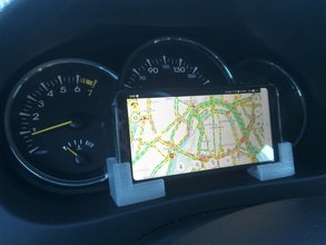 car phone holder pinshape titolare telefono mount auto xiaomi 3d print model - Mito3D