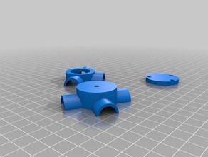 cableado splitter organizador pinshape 3d print model - Mito3D