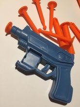 pistola dardos pinshape arma fuego Diseño 3d 3d print model - Mito3D