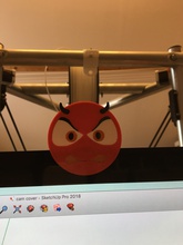 diavolo emoji cam copertura pinshape byctrldesign ctrl design 3d print model - Mito3D