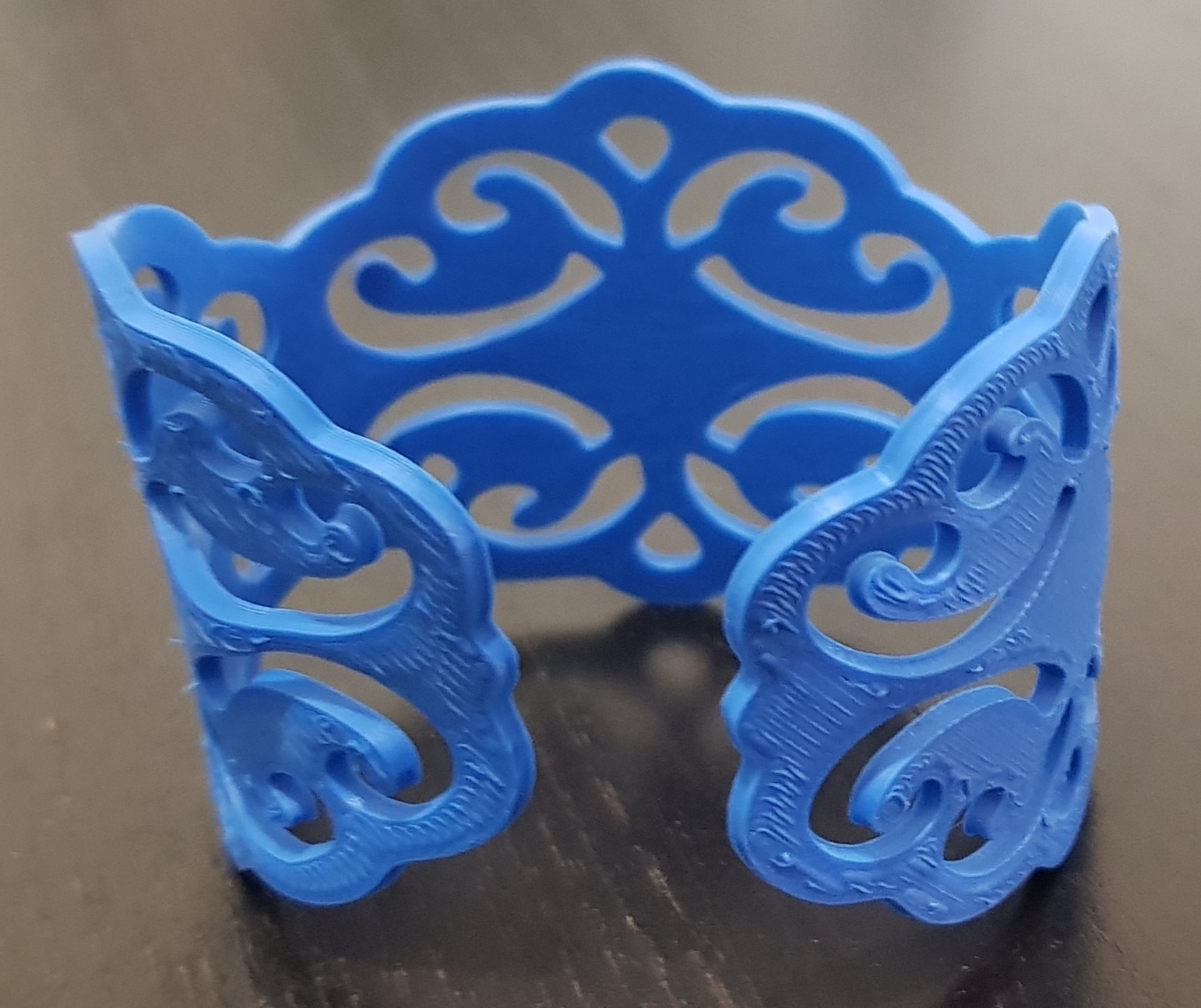 braclate pinshape flower-design jeweller bracelet 3D print model - Mito3D