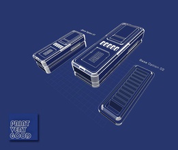 pvg's sd card holder pinshape 3d-design 3d print model - Mito3D