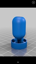 bombe forme paracord perles pinshape Conception 3d 3d print model - Mito3D