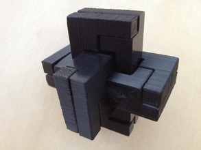 lynx ibérique puzzle logan kleinwaks pinshape verrouillage burr L'imprimante 3d 3d print model - Mito3D