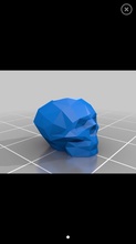 poly crâne paracord perle v2 pinshape Conception 3d 3d print model - Mito3D