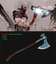 weapon kratos axe god war 2018 pinshape sword axes leviathan godofwar game-box wrapon kratos- weapon- 3d print model - Mito3D