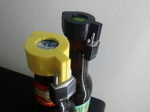 beer bottle lock pinshape 3d-design 3d print model - Mito3D