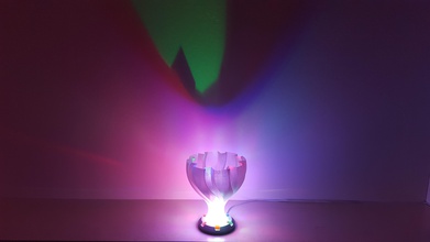 graal vase pinshape abat jour l'abat lampe led d'impression mode vases 3d print model - Mito3D