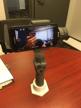 dji osmo mobile 2 stand gimbal Stativ vlog pinshape Kamera Halterung videograpghy 3d print model - Mito3D