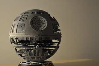 death star hq model + lamp may4th offer pinshape deathstar empire darth vader stand models science-fiction spaceship films toys-and-games starwars- star-wars 3d print model - Mito3D