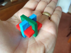 karbon puzzle donald osselaer pinshape oyuncak reprap bulmaca pla 3d 3d print model - Mito3D