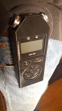 tascam dr 05 support ceinture v2 pinshape calvin enregistreur l'audio 3d print model - Mito3D