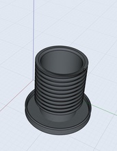 vaso pinshape gadget barattolo 3d print model - Mito3D