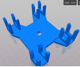 ayarlanabilir makara tutucu prusa kasa pinshape olmaması 3d print model - Mito3D