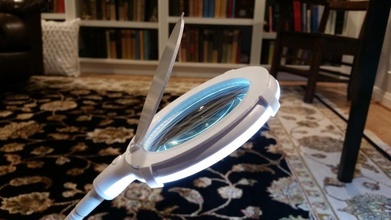 brightech lightview pro flex Lupe Lampe Abdeckung pinshape 3d design 3d print model - Mito3D