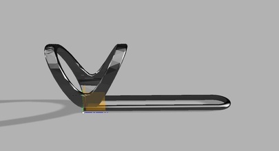 trigger splint pinshape 3d-design 3d print model - Mito3D