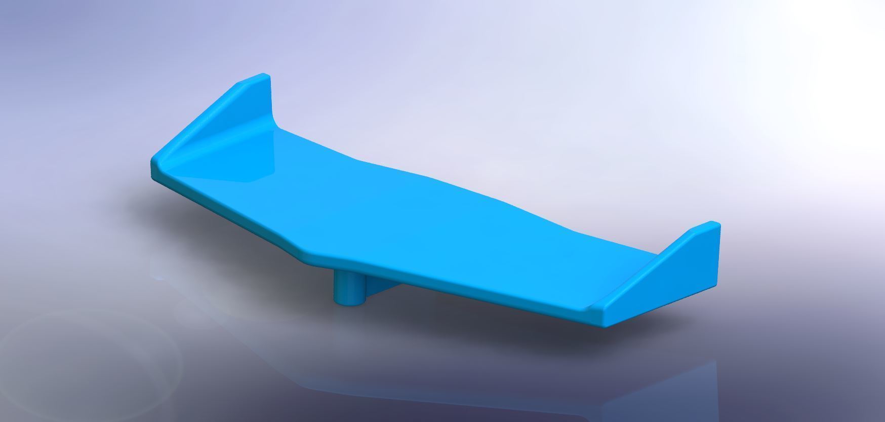 ft012 spoiler rc Boot pinshape 012 ft hobyking racing boot 3D print model - Mito3D