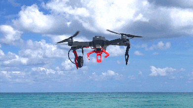 drone garra pinshape adafruit dji circuito playground express servo drones 3d print model - Mito3D