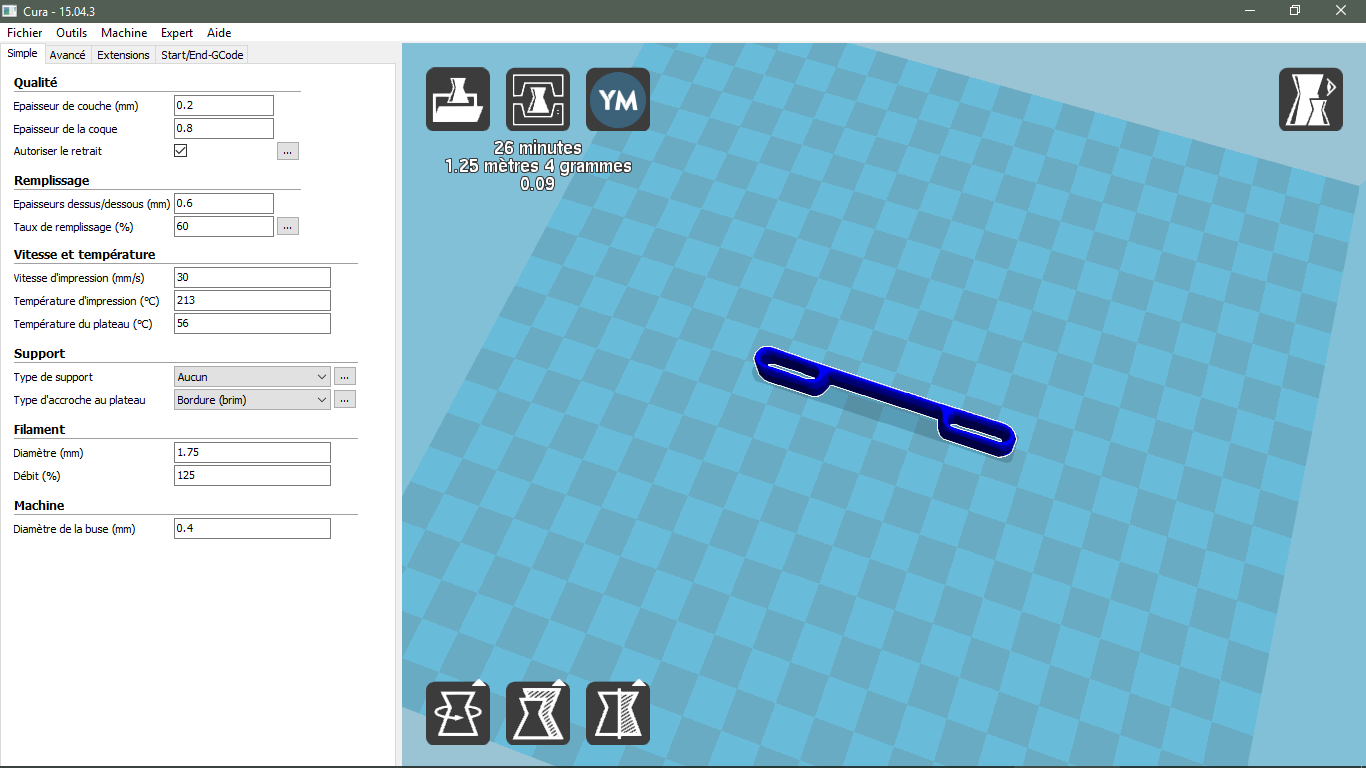 mavic pro prop lock pinshape loc 3D print model - Mito3D