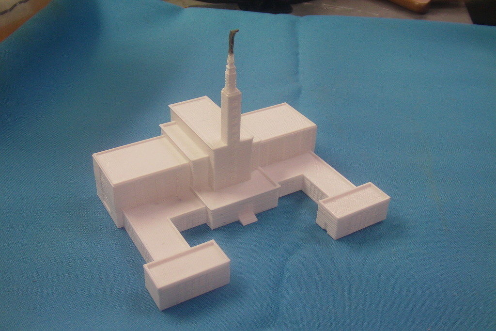 los angeles templo mórmon pinshape 3d design 3D print model - Mito3D
