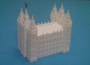 salt lake city mormon Tapınağı pinshape 3d tasarım 3d print model - Mito3D
