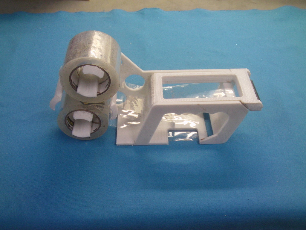 lyman duo magic packaging tape dispenser pinshape 3d-design 3D print model - Mito3D