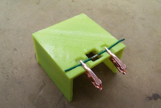 wire splicer jig pinshape 3d-design 3d print model - Mito3D