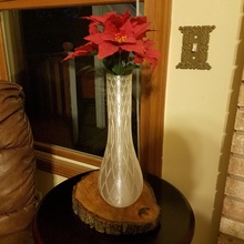 hachurada espiral vaso pinshape casamento peça central estilo vida casa vivos decoração decorações plantas modo vasos flores flor planta copa 3d print model - Mito3D