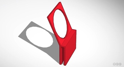 akvaryum fan tutucu pinshape 3d print model - Mito3D
