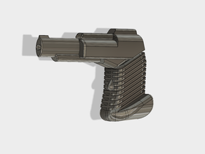 mini blaster pinshape sparatutto scifi laser pistola 3d print model - Mito3D