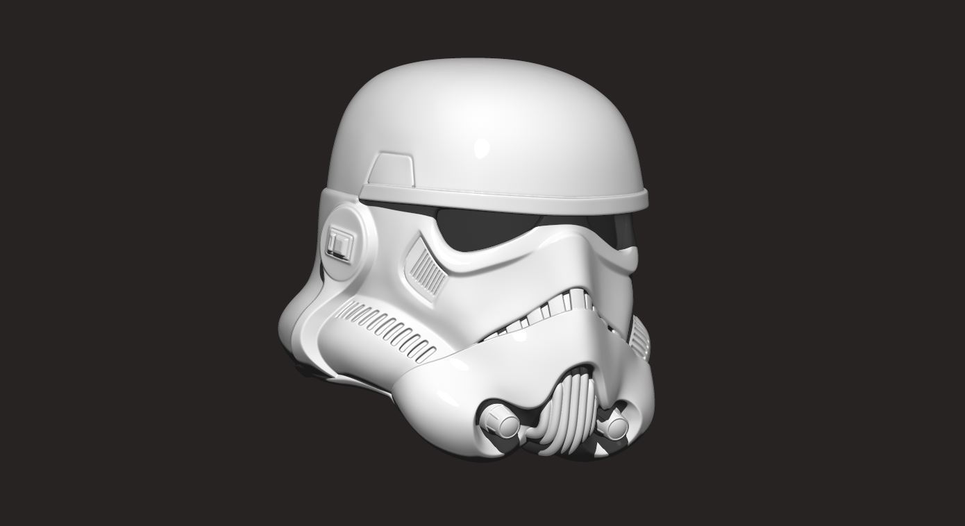 capacete stormtrooper estrela guerra pinshape star wars cosplay guerras pac máscara toysgirls gamer morte trooper tempestade storm capacetes 3D print model - Mito3D