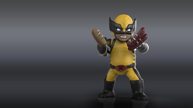 tombul wolverine res pinshape marvel 3d print model - Mito3D